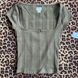 BDG square neck top